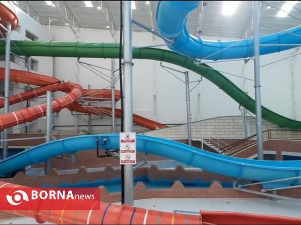 مراسم افتتاح پارک آبی بروجرد باحضور وزیر ورزش وجوانان