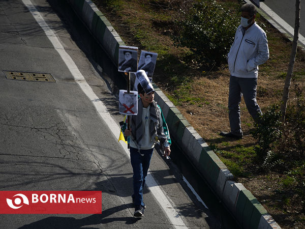 راهپیمایی روز ۲۲ بهمن - تهران ( ۴ )