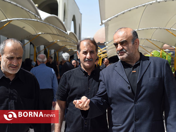 تشییع پیکر تورج لارودی