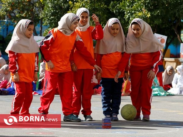 برگزاری المپیاد ورزشی درون مدرسه ای در مدارس شیراز