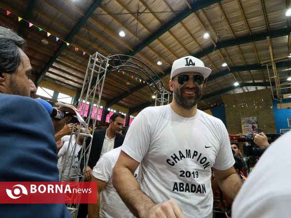 دیدار چهارم فینال تیم های بسکتبال پالایش نفت آبادان - شهرداری گرگان