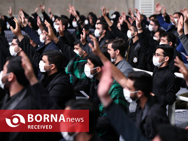 عزاداری اربعین حسینی با حضور مقام معظم رهبری