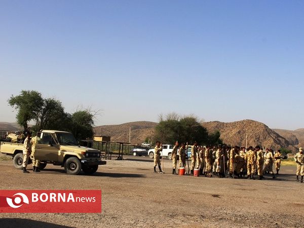 مهار آتش در ارتفاعات پاسارگاد