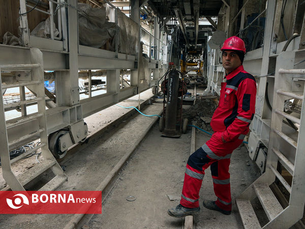 بازدید دانشجویان دانشکده خبرنگاران از روند آغاز عملیات خط 3 قطار شهری مشهد