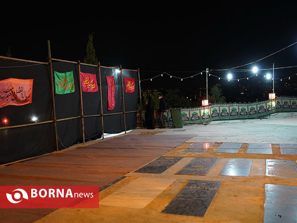 عزاداری شب  هفتم محرم -  امام زادگان پنج تن " علیهم السلام " لویزان