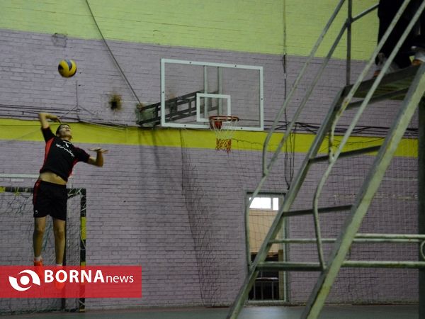 مسابقات والیبال دانش آموزان مدارس ارومیه از نگاه دوربین