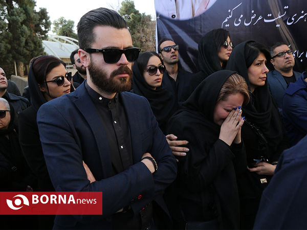 مراسم تشییع پیکر مرحوم افشین یداللهی