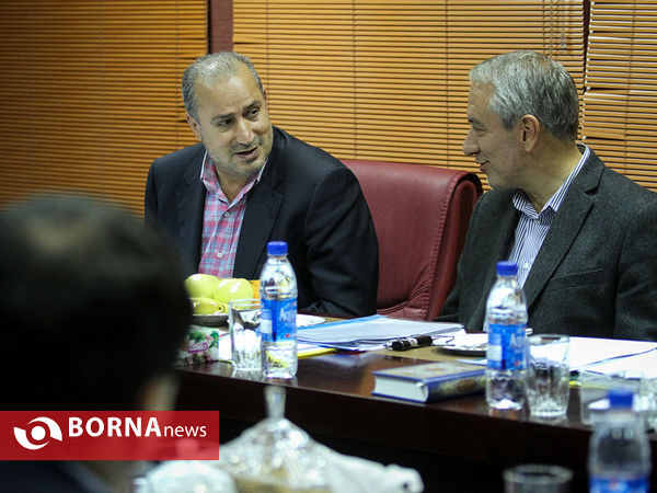 دیدار وزیر ورزش و جوانان با اعضاء فدراسیون فوتبال