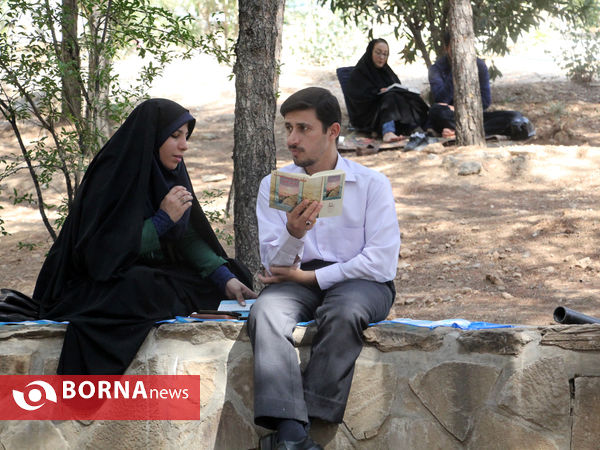 دعای عرفه در تپه الشهدای شیراز