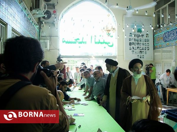 انتخابات ریاست جمهوری و شورای شهر و روستا در مسجد النبی -نارمک