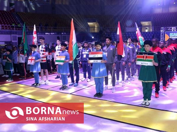 افتتاحیه مسابقات کبدی قهرمانی جوانان جهان