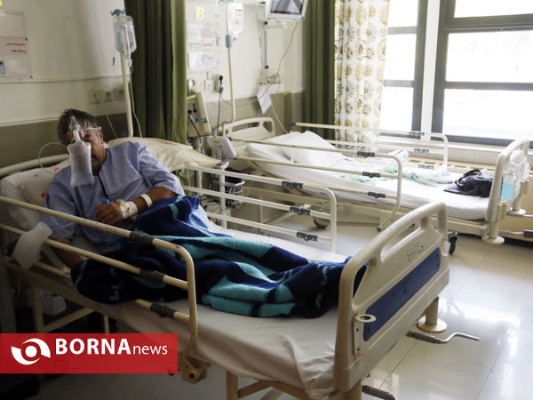 نبرد با کرونا بیمارستان نمازی شیراز