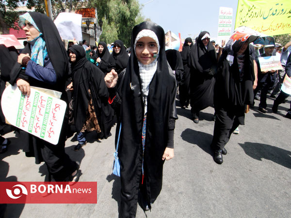 راهپیمایی روز قدس در شیراز