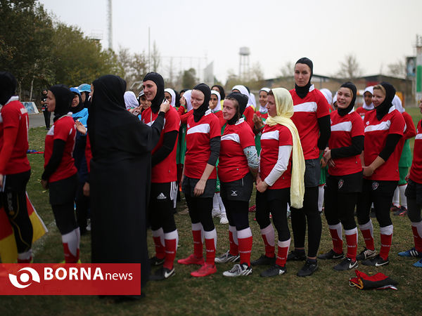 دیدار دوستانه تیم ملی راگبی دختران ایران و آلمان