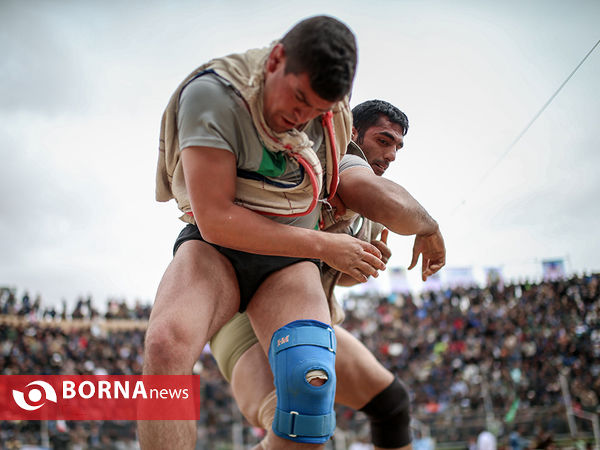 کشتی با چوخه در گود زینل خان - اسفراین