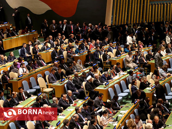 مراسم تصویب سند نشست سران توسعه پایدار