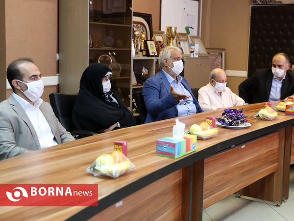 بازدید رییس کمیته ملی المپیک از فدراسیون شنا، شیرجه و واترپلو و فدراسیون پزشکی ورزشی