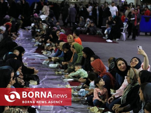 «ضیافت افطار» در پیاده راه فرهنگی رشت