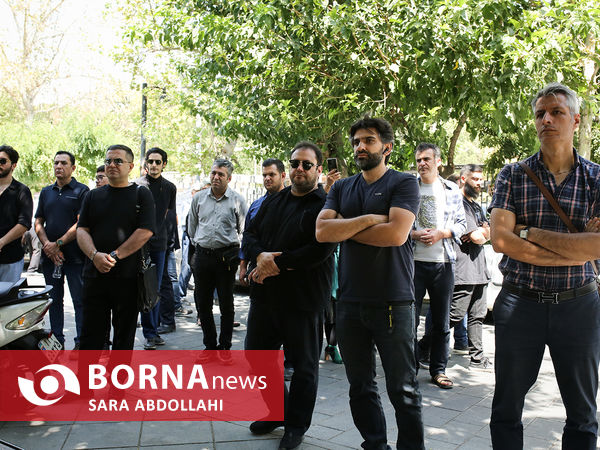 تشییع پیکر محمد اسماعیلی 