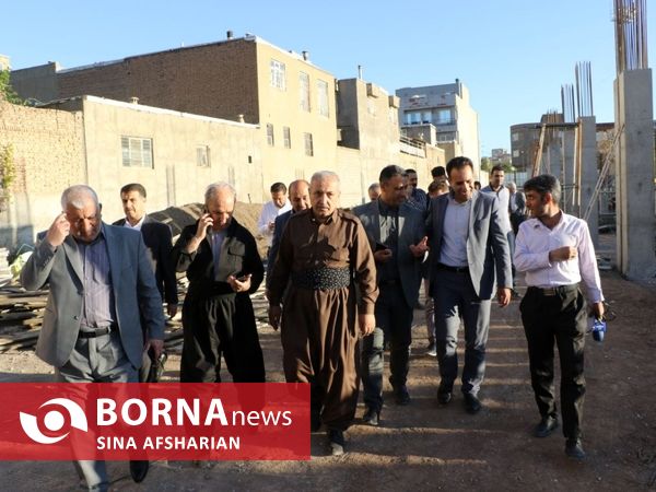 بازدید مدیرعامل شرکت توسعه و نگهداری اماکن ورزشی از ورزشگاه‌های استان آذربایجان‌غربی