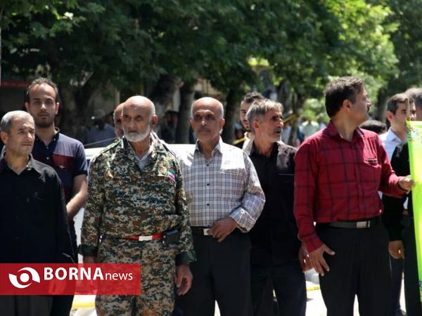 راهپیمایی روز قدس در لاهیجان