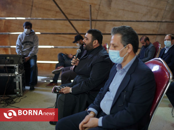 چهلمین روز خاکسپاری شهدای گمنام وزارت ورزش و جوانان