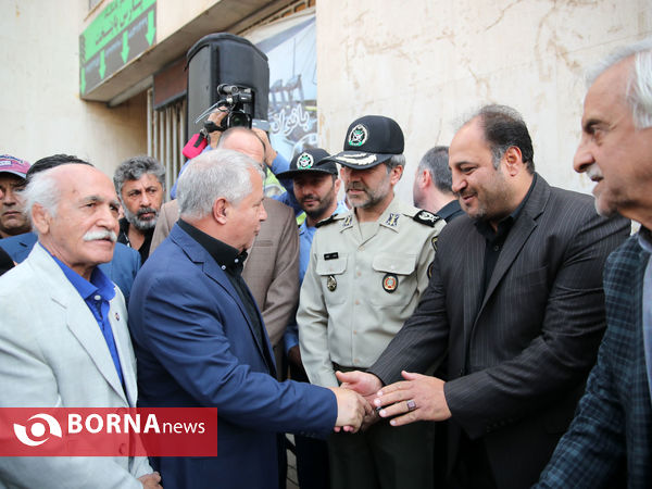 تشییع پیکر جعفر کاشانی پیشکسوت فوتبال
