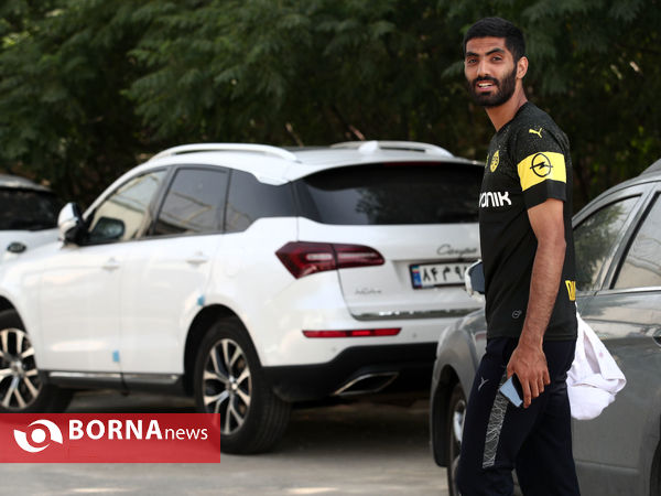 تمرین تیم فوتبال پرسپولیس تهران