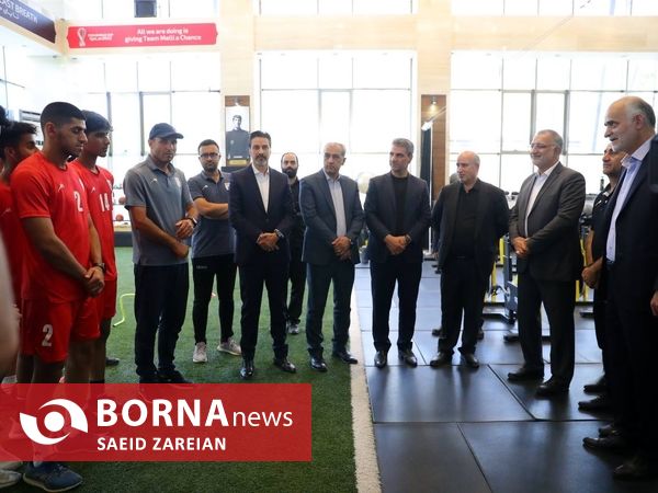بازدید شهردار تهران از آکادمی ملی فوتبال