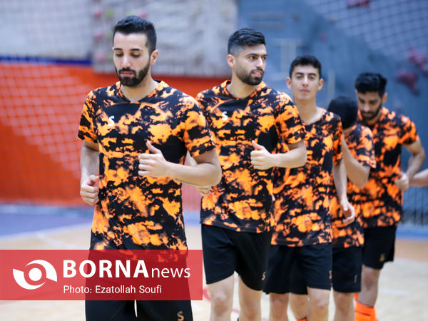 تمرینات پیش فصل تیم فوتسال آلومینیوم
