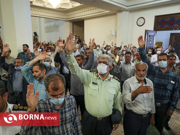 برگزاری مراسم دعای عرفه در حرم شاهچراغ(ع)