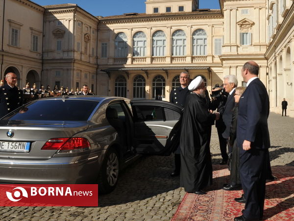 سفر رییس جمهوری به ایتالیا