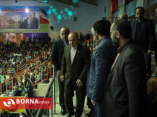 افتتاحیه جام جهانی کشتی آزاد کرمانشاه ۲۰۱۷