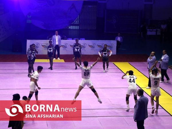 روز نخست مسابقات کبدی قهرمانی جوانان جهان