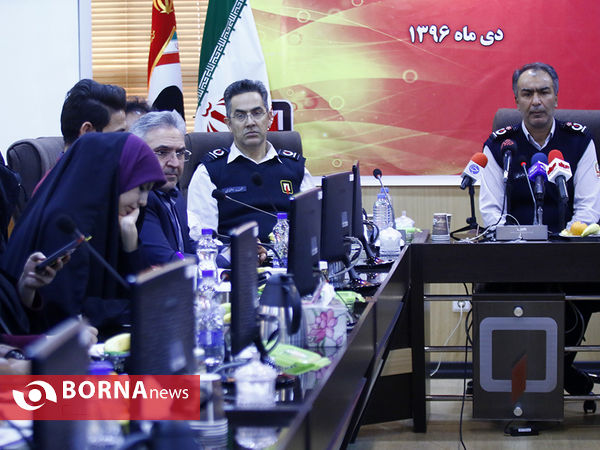 نششست خبری مدیر عامل جدید سازمان آتش نشانی