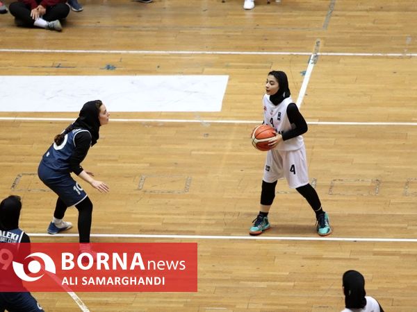 فینال چهارمین دوره لیگ بسکتبال بانوان گیلان