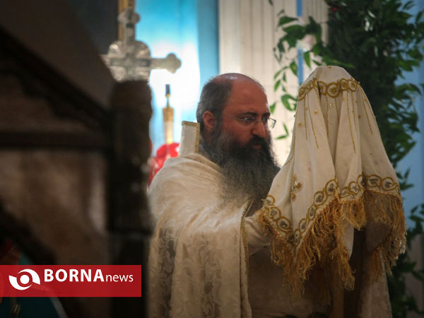 مراسم سال نو میلادی در کلیسای گریگور مقدس