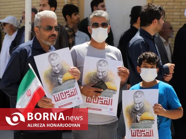 راهپیمایی روز جهانی قدس در خرمشهر