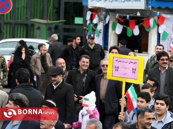 راهپیمایی روز 22 بهمن- شهرستان لاهیجان