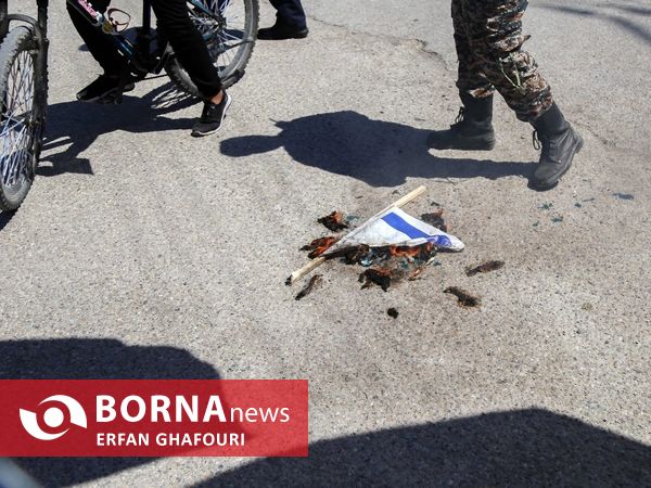 راهپیمایی با شکوه روز قدس در فرح آباد