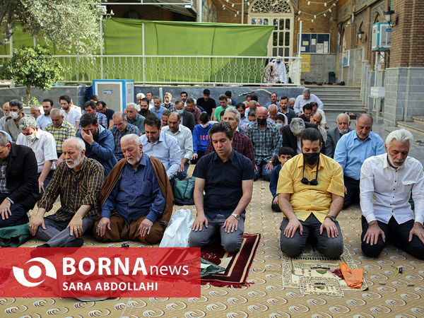 نماز عید سعید فطر - مسجد فخرالدوله دروازه شمیران