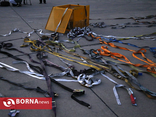 ارسال محموله بشر دوستانه جمعیت هلال احمر به افغانستان