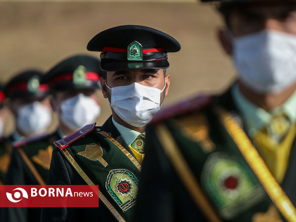 اعطای درجه به دانش آموختگان دانشگاه علوم انتظامی