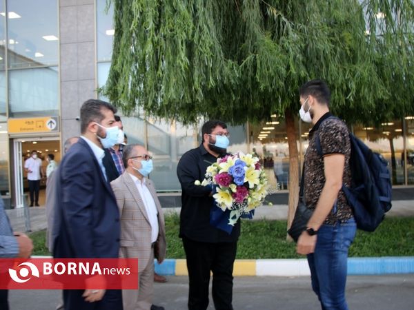 بازگشت والیبالیست‌های ارومیه قهرمان تیم ملی از مسابقات قهرمانی آسیا