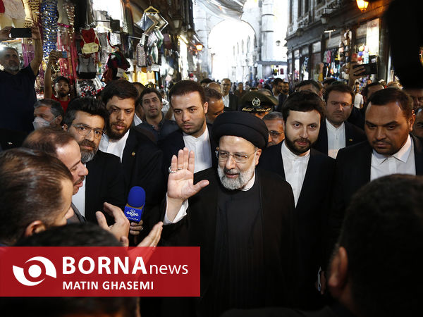 بازدید رییس جمهور از مسجد امویی دمشق