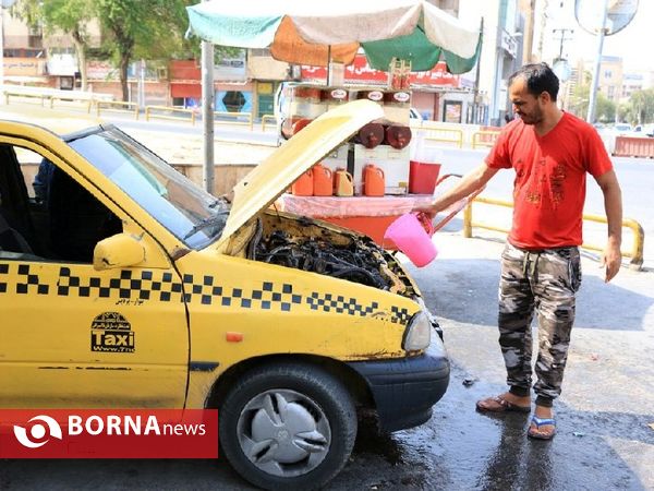 گرمای هوا در اهواز