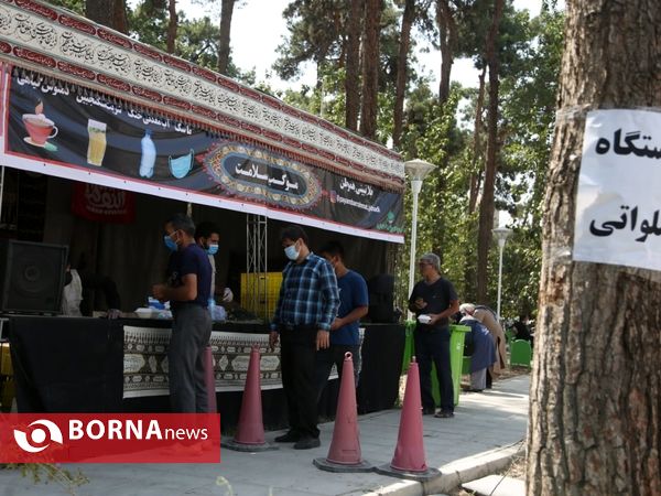 حضور نیروهای داوطلب جهادی گروه پیامبررحمت _ بیمارستان فیروز آبادی شهرستان ری