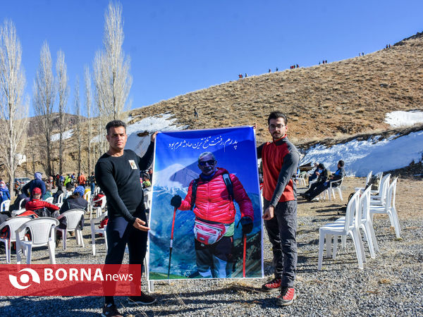 صعود زمستانی کوهنوردان استان مرکزی