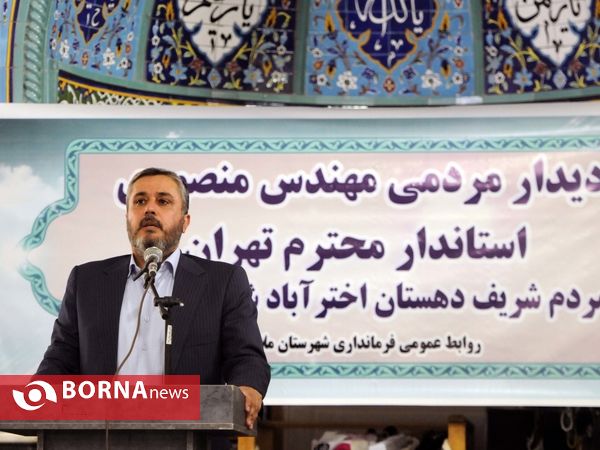بازدید استاندار تهران از پروژه های شهرستان ملارد