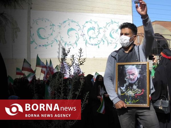 راهپیمایی ۱۳ آبان در زاهدان